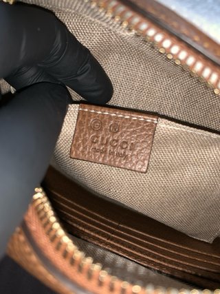 Borsa Gucci Bree Beige/Marrone