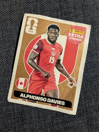 Sticker Extra Alphonso Davies Panini FIFA