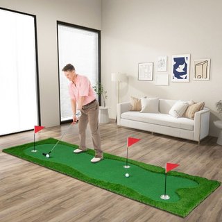 Campo de golf para entrenamiento con césped artifi
