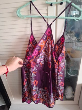 Camiseta pañuelo boho multicolor