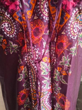 Camiseta pañuelo boho multicolor