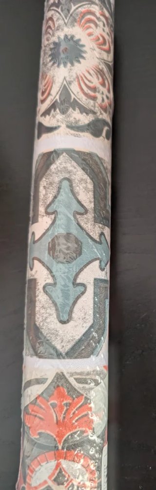 Rollo papel pintado autoadhesivo azulejo hidráulic