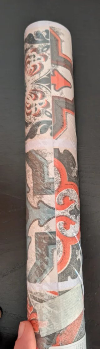 Rollo papel pintado autoadhesivo azulejo hidráulic