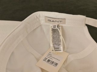 GANT - Gorra de Algodón con Logotipo - Nueva