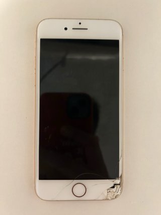 iPhone 8 64GB Argento Schermo danneggiato