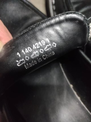 Zapatos de vestir negros talla 40
