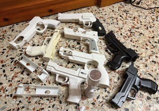 Lote Pistolas Wii (Nintendo) (6€ unidad)