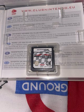 Mario Kart DS (caja+papeles+cartucho)