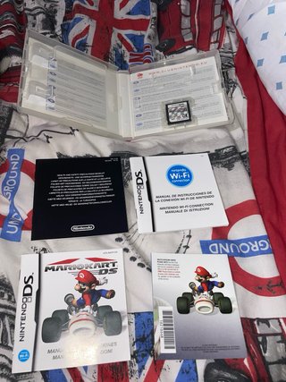 Mario Kart DS (caja+papeles+cartucho)