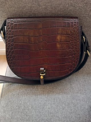 Bolso y Zapatos Massimo Dutti granate