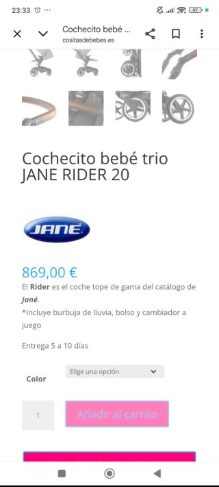 Coche Jane Rider Trio