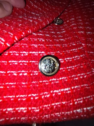 Americana Tweed Zara Roja