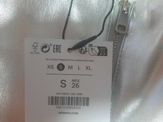 Corsé plateado Bershka