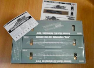Maqueta 1/72 Hobby Boss Dora German 80cm K(E) Gun