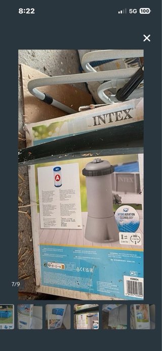 Piscina GRANDE desmontable INTEX 260x160x65cm