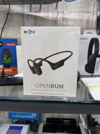 Shokz OpenRun Auriculares Deportivos Negro