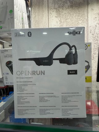 Shokz OpenRun Auriculares Deportivos Negro
