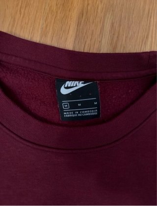 Felpa Nike Uomo Taglia M Rossa