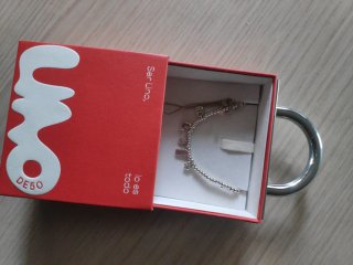 Pulsera Uno de 50 Plata
