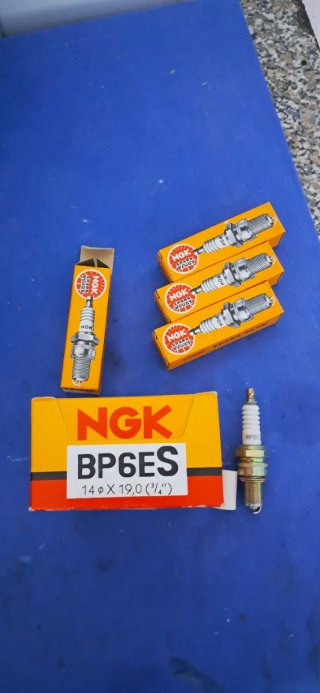 4 Bujías NGK BP6ES Seat Renault Fiat