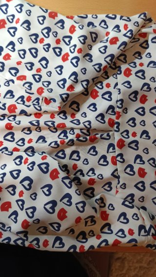 Blusa/camisa mujer estampado corazone