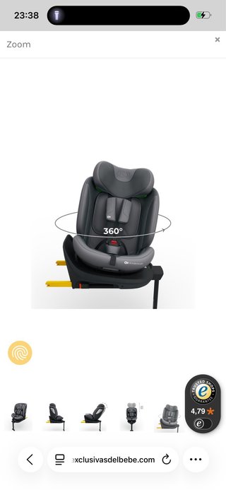 Silla de coche kinderkraft