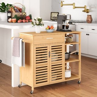 Carro de cocina de 90 cm para comedor y sala de es