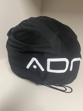 Casco integral moto ADN negro