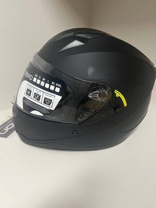 Casco integral moto ADN negro