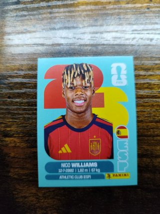 Cromo Nico Williams Athletic Club (ESP)
