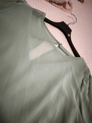 Vestido Nati Jiménez Negro y Verde