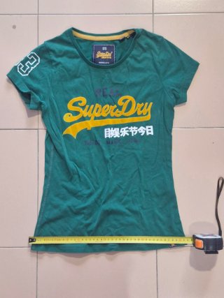 Camiseta Superdry mujer verde