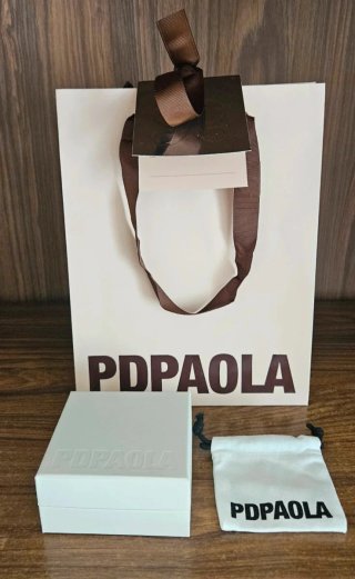 Collar PDPAOLA oro con circonitas