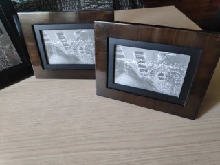 Marco de fotos madera 10x15cm