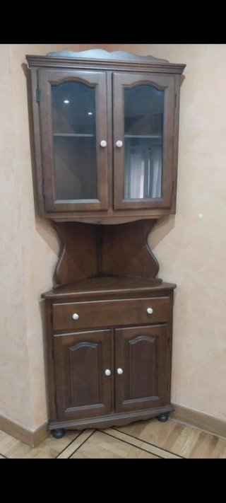 Mueble alacena esquinero madera