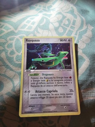 Rayquaza 22/107 Holo Dragoaura Italiano