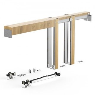 Kit de marco para puerta corredera, para puerta de