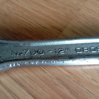 Llave inglesa Acesa 12" Drop Forged