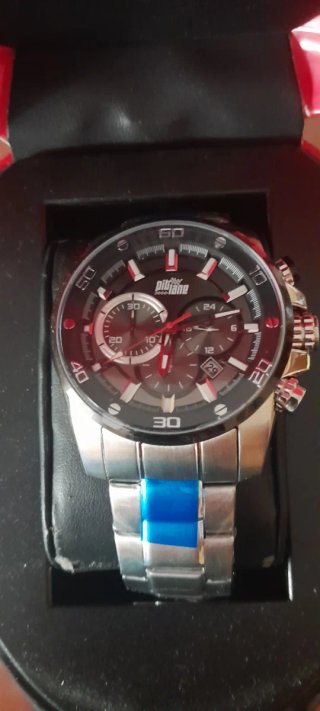 Packaging Casco Relojes PitLane Rojo