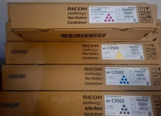Lotto 20 toner Ricoh MP C6003/ C3503/ C2500H/C840E