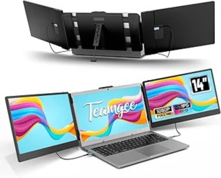 Triple Pantalla Portátil 14 Extensor
