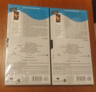 Lote 3 VHS precintados