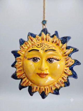 Sole ceramica decorativa