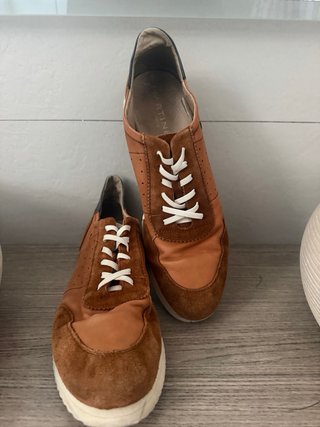 Zapatillas Martinelli Piel Marrón