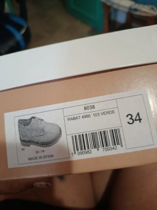 Zapatos niño azul