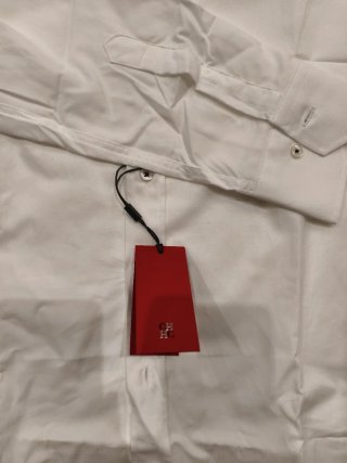 Camisa Carolina Herrera Blanca Talla L. Nueva