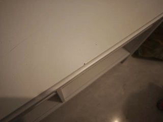Mueble recibidor/zapatero blanco