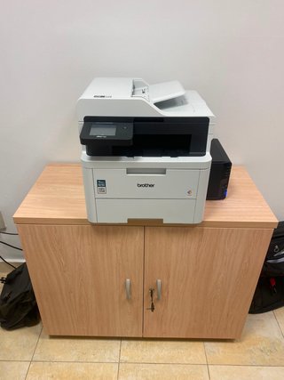 MICROONDAS, CAFETERA, NEVERA IMPRESORA Y TONER