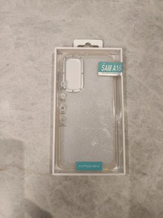 Funda Samsung A16 Transparente Brillante semiopaca