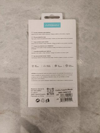 Funda Samsung A16 Transparente Brillante semiopaca